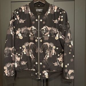 Straight to Hell Women's Black Bomber Jacket